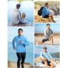 image:imageRoadbox Mens Sun Protection Hoodie Rash Guard Hiking Shirts Long Sleeve UV Shirt for Running Fishing Hiking