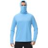 image:imageRoadbox Mens Sun Protection Hoodie Rash Guard Hiking Shirts Long Sleeve UV Shirt for Running Fishing Hiking