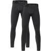 image:imageRoadbox 2 Pack Boys Compression Pants Leggings Base Layer Underwear Youth Quick Dry Spandex Tights Running Football1blackgary