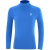 image:imageRoadbox Boys Thermal Compression Shirts  Long Sleeve Athletic Undershirt Kids Mock Neck Quick Dry Base Layers for Football Baseball Basketball