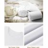 image:imageRoadbox Thermal Underwear Sets for Women Long Johns Fleece Lined Top amp Bottom Warm Skiing Base Layer Cold Weather WinterWhite