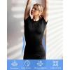 image:imageRoadbox Womens Compression Shirts 13 Pack Short Sleeve Workout Tops Athletic Gym TShirt Yoga Running Quick Dry Base LayerBlack