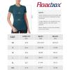 image:imageRoadbox Womens Compression Shirts 13 Pack Short Sleeve Workout Tops Athletic Gym TShirt Yoga Running Quick Dry Base LayerSlate Blue