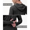 image:imageRoadbox Mens UPF 50 Long Sleeve Sun Hoodie Fishing Shirts for Men UV Protection Hooded for Hiking Running WorkoutDark Gray