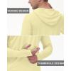 image:imageRoadbox Mens UPF 50 Long Sleeve Sun Hoodie Fishing Shirts for Men UV Protection Hooded for Hiking Running WorkoutYellow