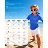 image:imageRoadbox Boys Rash Guard Hooded Fishing Shirt Kids UPF 50 Long Sleeve Sun Hoodie Youth UV Protection Beach Swim Shirts13royal Blue