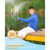 image:imageRoadbox Boys Rash Guard Hooded Fishing Shirt Kids UPF 50 Long Sleeve Sun Hoodie Youth UV Protection Beach Swim Shirts13royal Blue