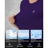 image:imageRoadbox Mens Compression Shirt Short Sleeve Cool Dry Athletic Football Base Layer Tops Sports Running Workout T ShirtsDark Purple