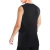image:imageRoadbox Baseball Chest Protector Youth Padded Compression Shirt Heart Guard Sternum Rib Gear for Football Softball Lacrosse01 black