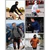 image:imageRoadbox Mens Compression Shirt Hoodie with Mask Long Sleeve Workout Athletic Base Layer Sports Gym Running Undershirt TopRoyal Blue