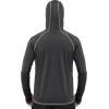 image:imageRoadbox UPF 50 Fishing Shirts for Men Long Sleeve UV Sun Hoodie with Mask Outdoor Swim Hiking Running Workout Rash GuardDark Gray