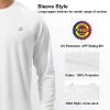 image:imageSize 2XL Mens 2 Pack UPF 50 Fishing Shirts Long Sleeve UV Sun Protection Tops