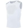 image:imageRoadbox Baseball Chest Protector Youth Padded Compression Shirt Heart Guard Sternum Rib Gear for Football Softball Lacrosse04 whitegray