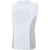 image:imageRoadbox Youth Baseball Chest Protector Heart Guard Sternum Protection Padded Compression Shirt Softball Football LacrosseWhiteGray