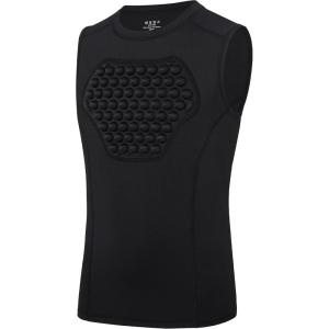 image:imageRoadbox Youth Baseball Chest Protector Heart Guard Sternum Protection Padded Compression Shirt Softball Football LacrosseBlack