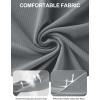 image:imageRoadbox Mens Short Sleeve Swim Shirt UPF 50 Quick Dry Rash Guard UV Sun Protection Water TShirt for Beach and SurfingEco Gray