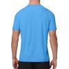 image:imageRoadbox Mens Short Sleeve Swim Shirt UPF 50 Quick Dry Rash Guard UV Sun Protection Water TShirt for Beach and SurfingMedium Blue