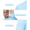 image:imageRoadbox Mens UPF 50 Sun Protection Hoodie UV Long Sleeve Fishing Shirts Outdoor Swim Hiking Running Workout Rash GuardBlue