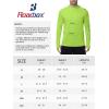 image:imageRoadbox Mens UPF 50 Sun Protection Hoodie UV Long Sleeve Fishing Shirts Outdoor Swim Hiking Running Workout Rash GuardLime Green