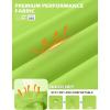 image:imageRoadbox Mens UPF 50 Sun Protection Hoodie UV Long Sleeve Fishing Shirts Outdoor Swim Hiking Running Workout Rash GuardLime Green