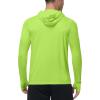 image:imageRoadbox Mens UPF 50 Sun Protection Hoodie UV Long Sleeve Fishing Shirts Outdoor Swim Hiking Running Workout Rash GuardLime Green