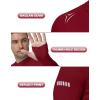 image:imageRoadbox Mens UPF 50 Sun Protection Hoodie UV Long Sleeve Fishing Shirts Outdoor Swim Hiking Running Workout Rash GuardRed