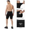 image:imageRoadbox Workout Compression Shorts for Men  8 Running Spandex Shorts with Pockets Gym Sport Athletic Performance UnderwearBlack