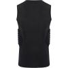 image:imageRoadbox Youth Baseball Chest Protector Kids Softball Padded Compression Shirt Rib Heart Sternum Guard for Football LacrosseBlack