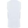 image:imageRoadbox Youth Baseball Chest Protector Kids Softball Padded Compression Shirt Rib Heart Sternum Guard for Football LacrosseWhite