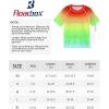 image:imageRoadbox Boys Rash Guard Short Sleeve Swim Shirt UPF 50 Sun Protection Quick Dry Kids Rashguard Water Shirt for Surf Beach03 Rainbow