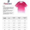 image:imageRoadbox Boys Rash Guard Short Sleeve Swim Shirt UPF 50 Sun Protection Quick Dry Kids Rashguard Water Shirt for Surf Beach04 Rose Red Gradient