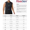 image:imageRoadbox Mens Athletic Sleeveless Shirts Quick Dry Workout Tank Top Lightweight Muscle Shirts for Sports Gym Running SummerBlack