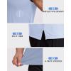 image:imageRoadbox Mens Athletic Sleeveless Shirts Quick Dry Workout Tank Top Lightweight Muscle Shirts for Sports Gym Running SummerBlue Gray