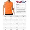 image:imageRoadbox Mens Athletic Sleeveless Shirts Quick Dry Workout Tank Top Lightweight Muscle Shirts for Sports Gym Running SummerBright Orange