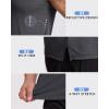image:imageRoadbox Mens Athletic Sleeveless Shirts Quick Dry Workout Tank Top Lightweight Muscle Shirts for Sports Gym Running SummerDark Gray