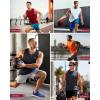 image:imageRoadbox Mens Athletic Sleeveless Shirts Quick Dry Workout Tank Top Lightweight Muscle Shirts for Sports Gym Running SummerRed