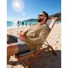image:imageRoadbox Mens Big and Tall UPF 50 UV Sun Protection Shirts Long Sleeve Cooling Rash Guard Quick Dry Fishing Swim TShirtKhaki