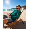 image:imageRoadbox Mens Big and Tall UPF 50 UV Sun Protection Shirts Long Sleeve Cooling Rash Guard Quick Dry Fishing Swim TShirtRoyal Green