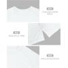 image:imageRoadbox Mens Big and Tall UPF 50 UV Sun Protection Shirts Long Sleeve Cooling Rash Guard Quick Dry Fishing Swim TShirtWhite