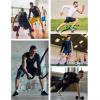 image:imageRoadbox Mens Compression Shirts Long Sleeve Single Arm Workout Top Athletic Base Layer Undershirt for Gym and BasketballBlack Left