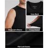 image:imageRoadbox Mens Compression Shirts Long Sleeve Single Arm Workout Top Athletic Base Layer Undershirt for Gym and BasketballLeft Long Blackblack