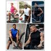 image:imageRoadbox Mens Compression Tank Top Mock Turtleneck Sleeveless Shirt Fitted Athletic Base Layer for Gym WorkoutBlack