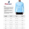 image:imageRoadbox Mens UPF 50 Sun Protection Hoodie UV Long Sleeve Fishing Shirts Lightweight Swim Rash Guard for Outdoor HikingBlue