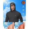 image:imageRoadbox Mens UPF 50 Sun Protection Hoodie UV Long Sleeve Fishing Shirts Lightweight Swim Rash Guard for Outdoor HikingDark Gray