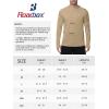 image:imageRoadbox Mens UPF 50 Sun Protection Hoodie UV Long Sleeve Fishing Shirts Lightweight Swim Rash Guard for Outdoor HikingKhaki