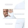 image:imageRoadbox Mens UPF 50 Sun Protection Hoodie UV Long Sleeve Fishing Shirts Lightweight Swim Rash Guard for Outdoor HikingWhite