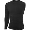 image:imageRoadbox Mens Compression Shirts Long Sleeve Single Arm Workout Top Athletic Base Layer Undershirt for Gym and BasketballBlack Right
