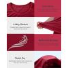 image:imageRoadbox Mens UPF 50 Swim Shirts Short Sleeve UV Sun Protection Rash Guard TShirt Quick Dry Water Surfing Beach TeesTomato Red