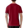 image:imageRoadbox Mens UPF 50 Swim Shirts Short Sleeve UV Sun Protection Rash Guard TShirt Quick Dry Water Surfing Beach TeesTomato Red