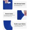 image:imageBoys Compression One Leg 34 Tights Youth Single Leggings for Basketball Running Kids Athletic Pants Capri with PocketsBlue
